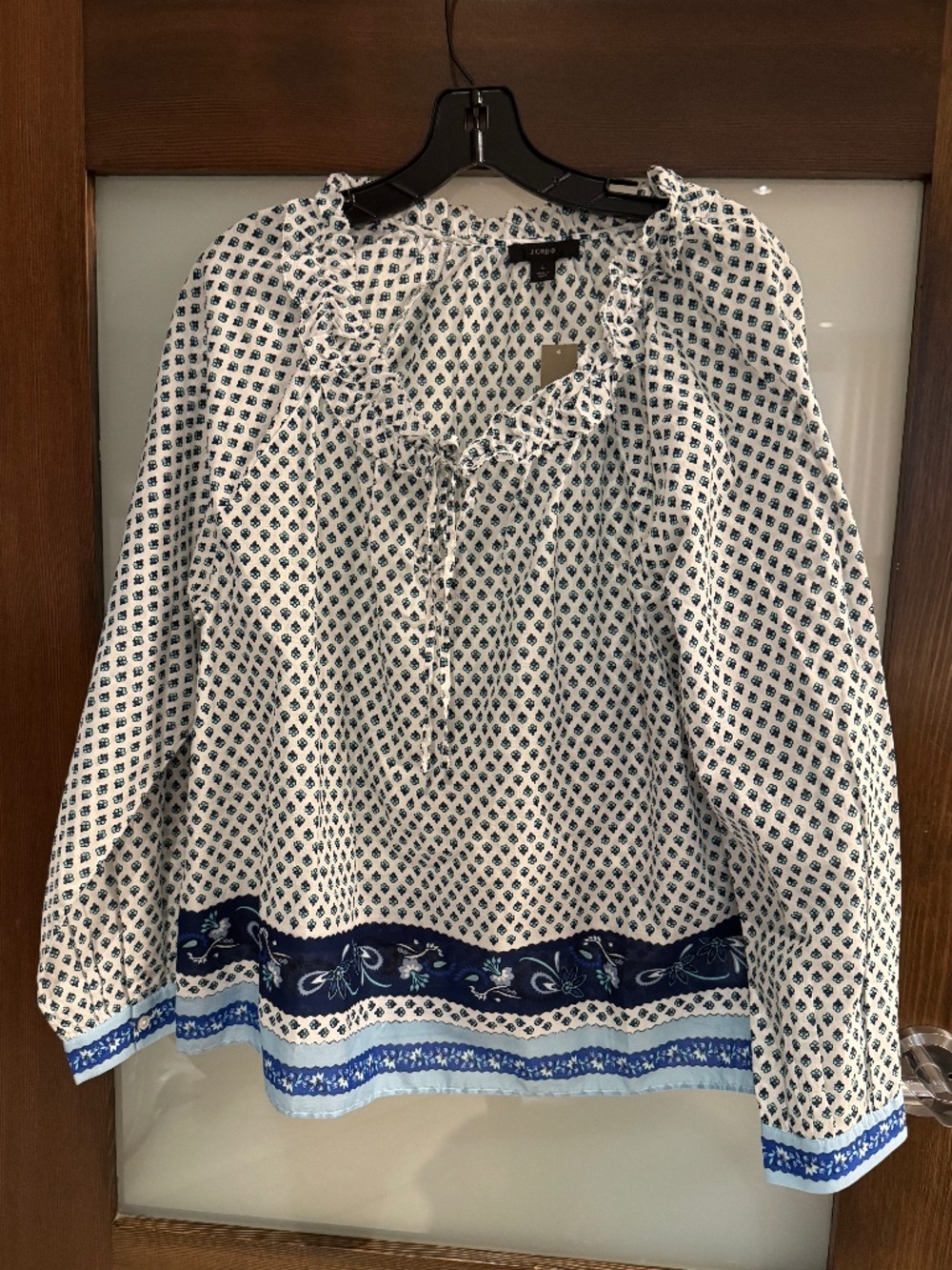 J. Crew cotton top